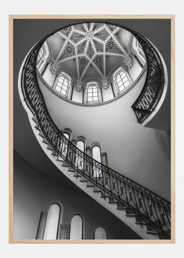 Bildverkstad Stairs To Light Poster