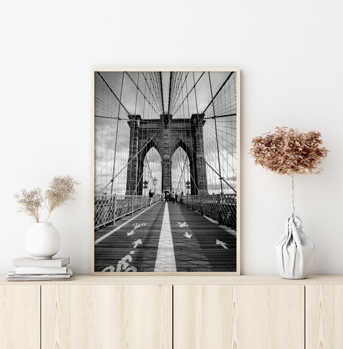 Lagervaror egen produktion Brooklyn Bridge Poster