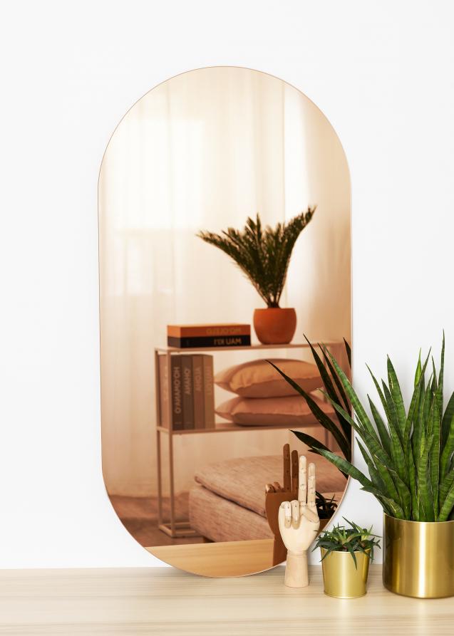 KAILA KAILA Spiegel Oval Rose Gold 50x100 cm