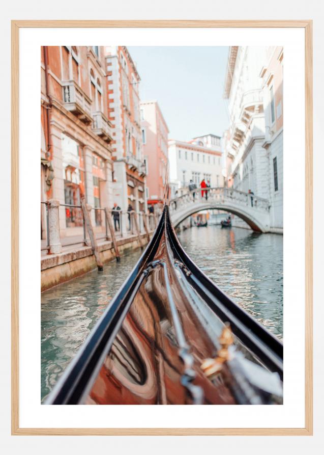 Bildverkstad Gondola in Venice Poster