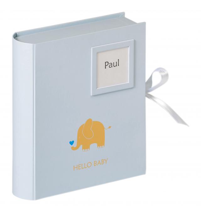 Walther Baby Animal Cadeaudoos Blauw 27x24 cm