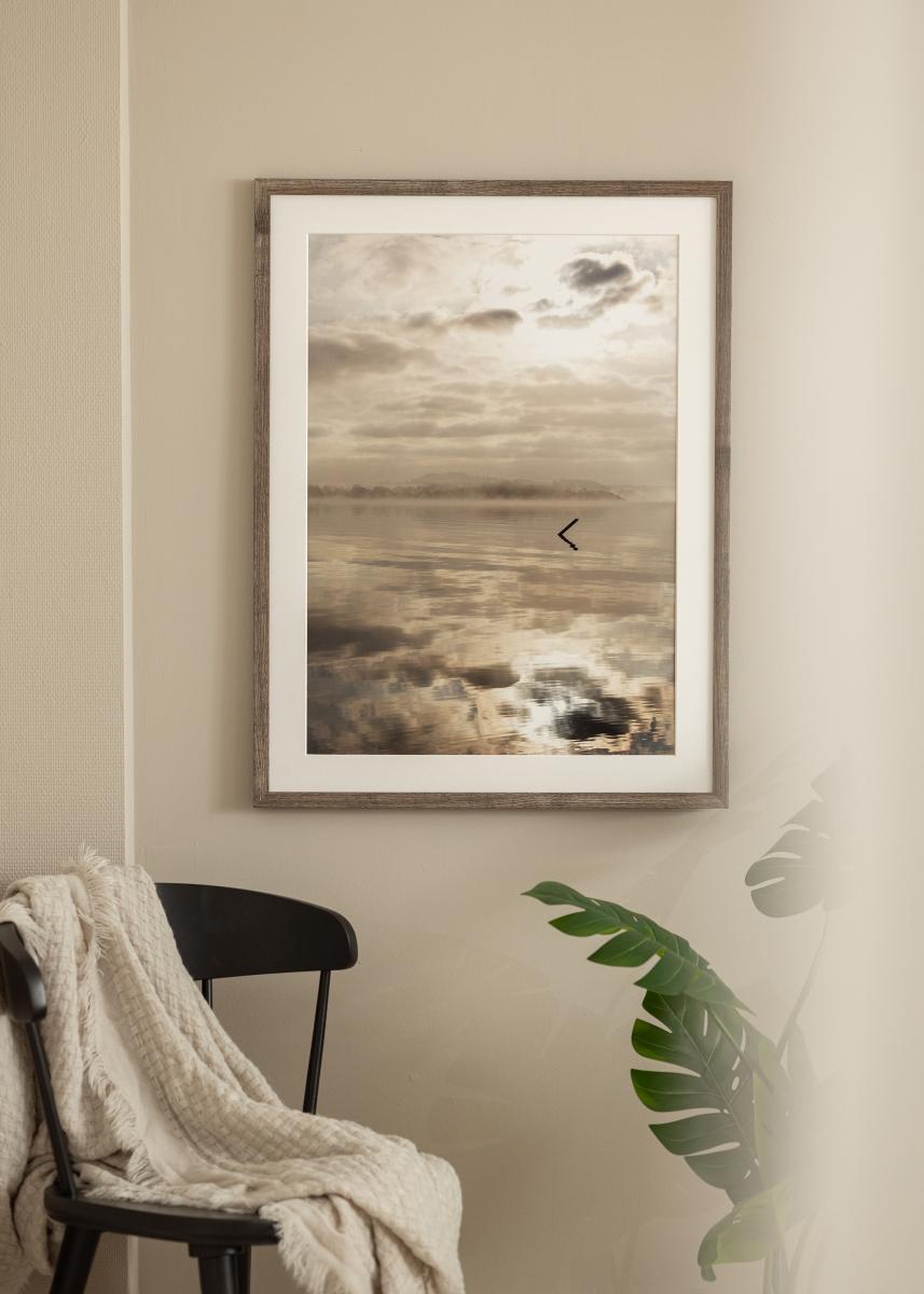Walther Fotolijst Fiorito Acrylglas Walnoot 60x80 cm