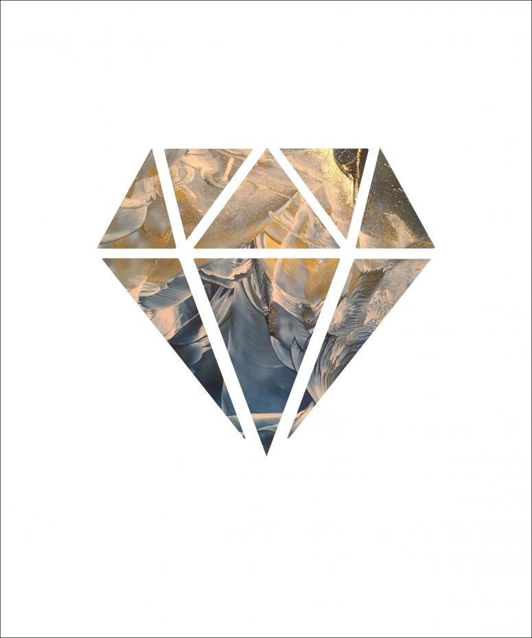 Bildverkstad Diamond sunrise Poster