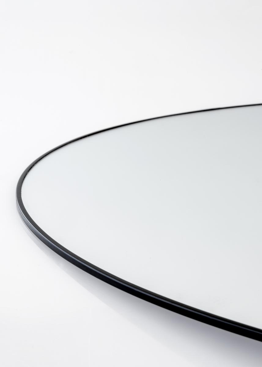 KAILA KAILA Round Mirror - Thin Black 100 cm Ø