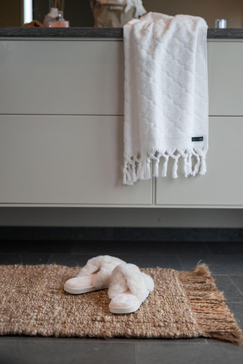 Fondaco Handdoek Miah - Offwhite 70x140 cm