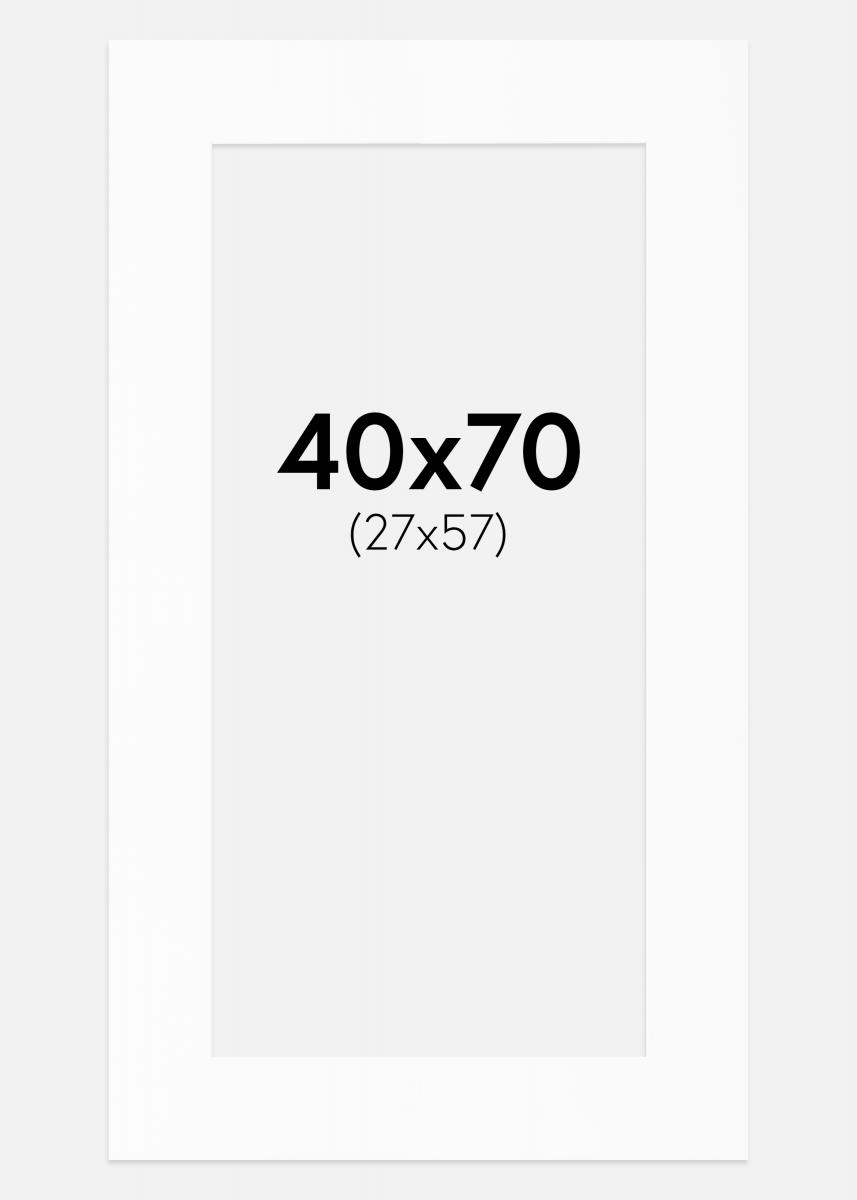 Artlink Passe-partout Wit Standard (Witte kern) 40x70 cm (27x57)