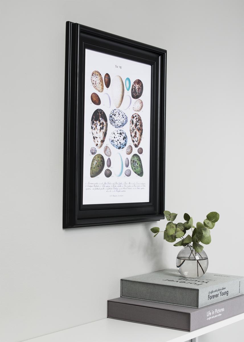 Galleri 1 Fotolijst Mora Premium Zwart 40x40 cm