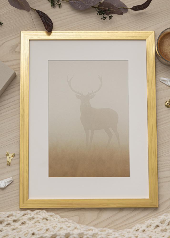 Galleri 1 Fotolijst Gold Wood Acrylglas 59,4x84 cm (A1)