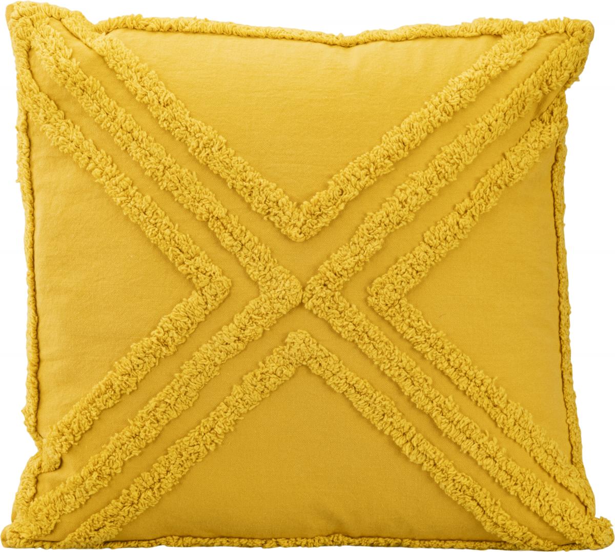 Svanefors Kussenhoes Sarah - Okergeel 45x45 cm