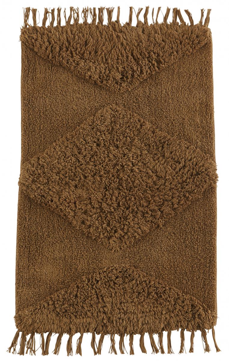 Madam Stoltz Badmat Tuft - Indian Tan 60x90 cm