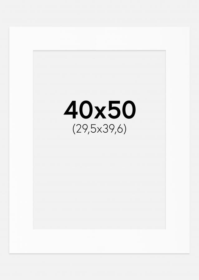 Artlink Passe-partout Wit Standard (Witte kern) 40x50 cm (29,5x39,6)