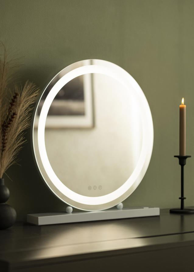 KAILA KAILA Make-up spiegel Round LED Wit 50 cm Ø