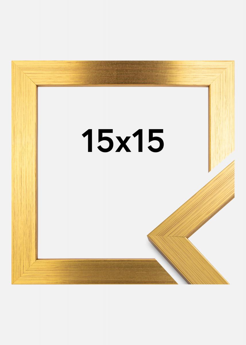 Galleri 1 Fotolijst Gold Wood 15x15 cm