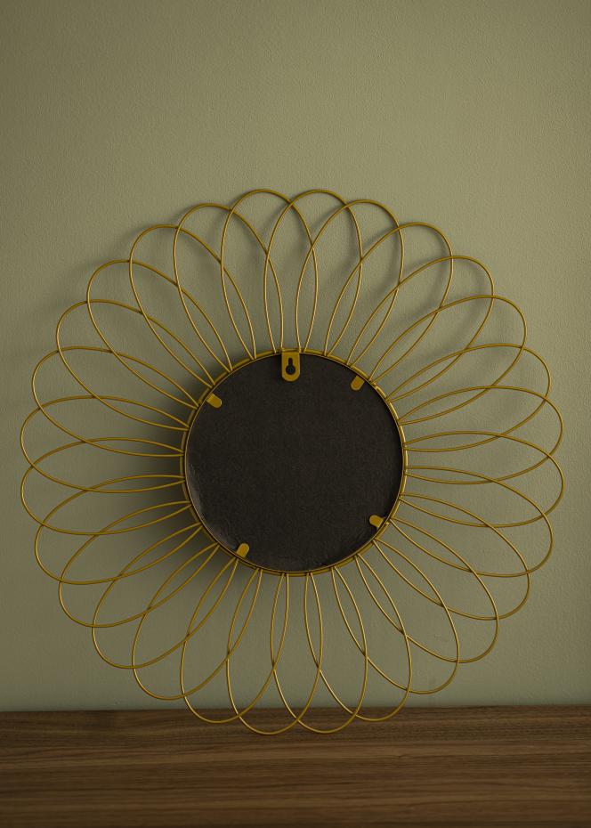KAILA KAILA Spiegel Flower - Goud 50 cm Ø
