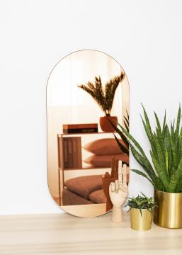 KAILA KAILA Spiegel Oval Rose Gold 35x70 cm
