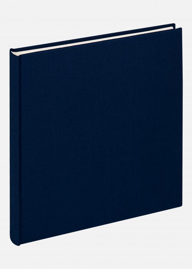 Walther Cloth Album Blauw - 22,5x24 cm (40 Witte zijden / 20 bladen)