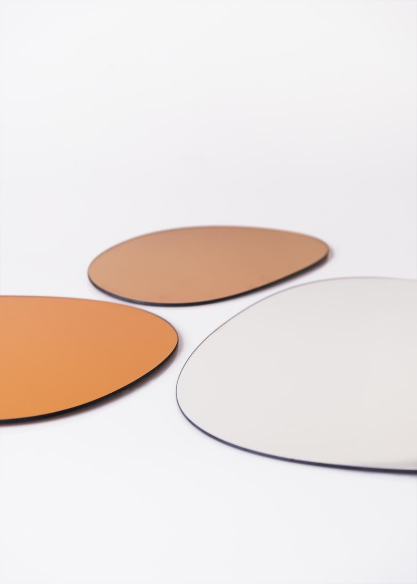 Incado Spiegel Set Orange, Rose Gold & Clear - 3 st.