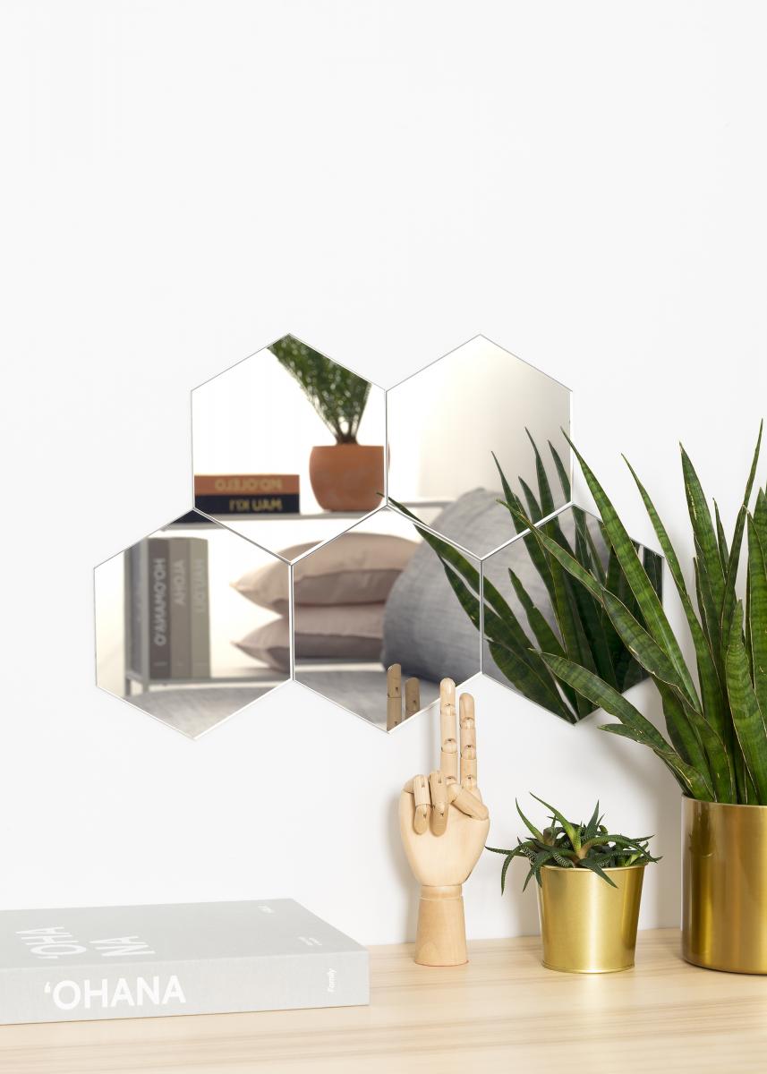 KAILA KAILA Spiegel Hexagon 18x21 cm - 5-pack