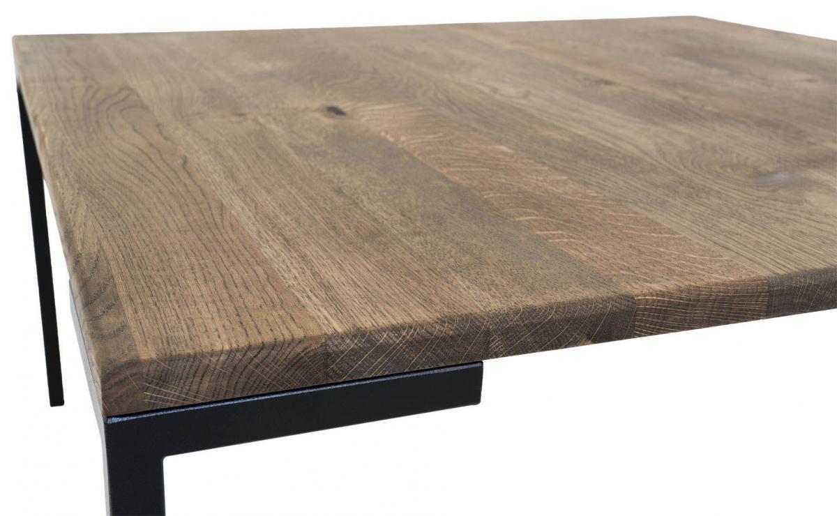 House Nordic Salontafel Lugano 90x90 cm - Smoked Oiled Oak