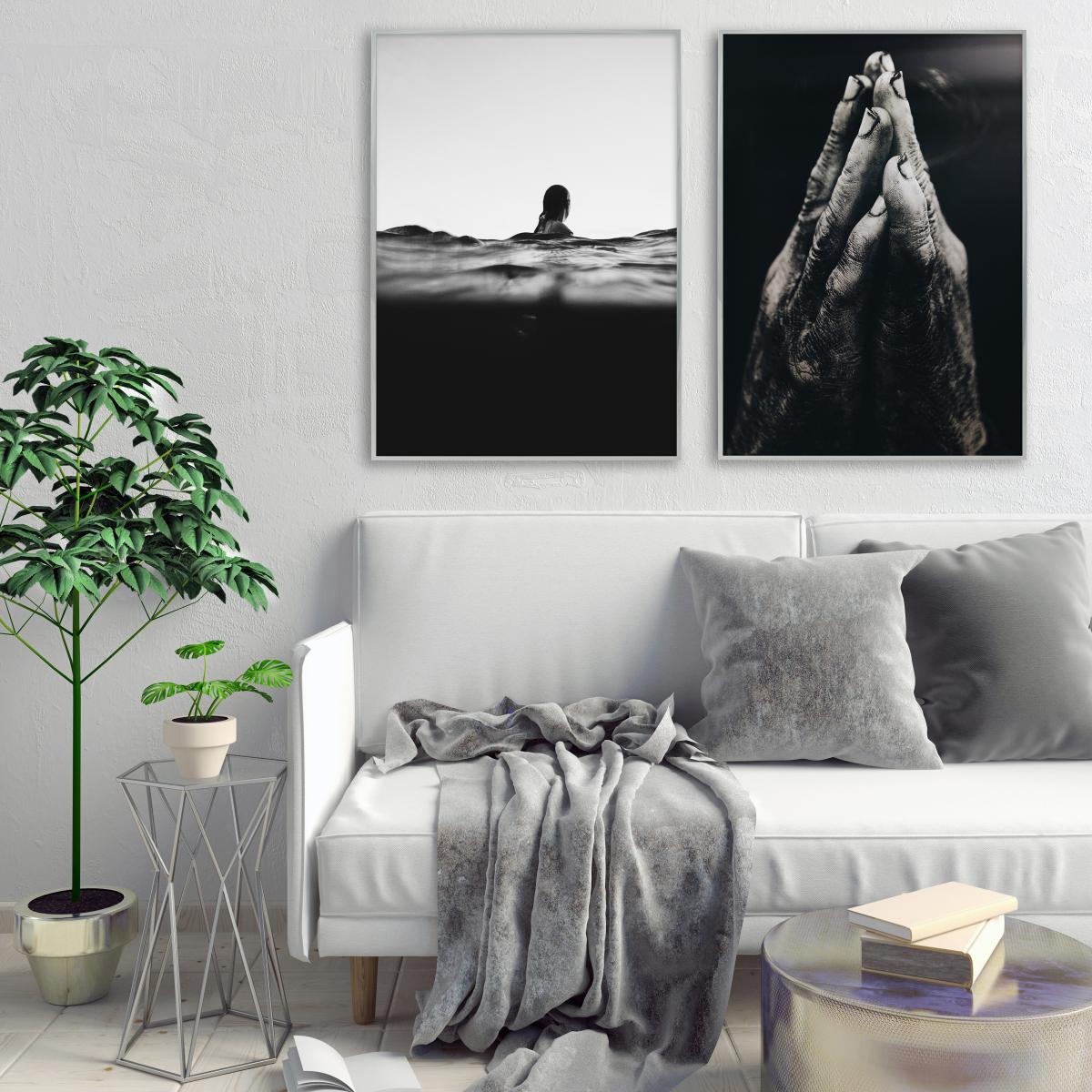 Nielsen Fotolijst Nielsen Premium Alpha Blank Zilver 60x80 cm