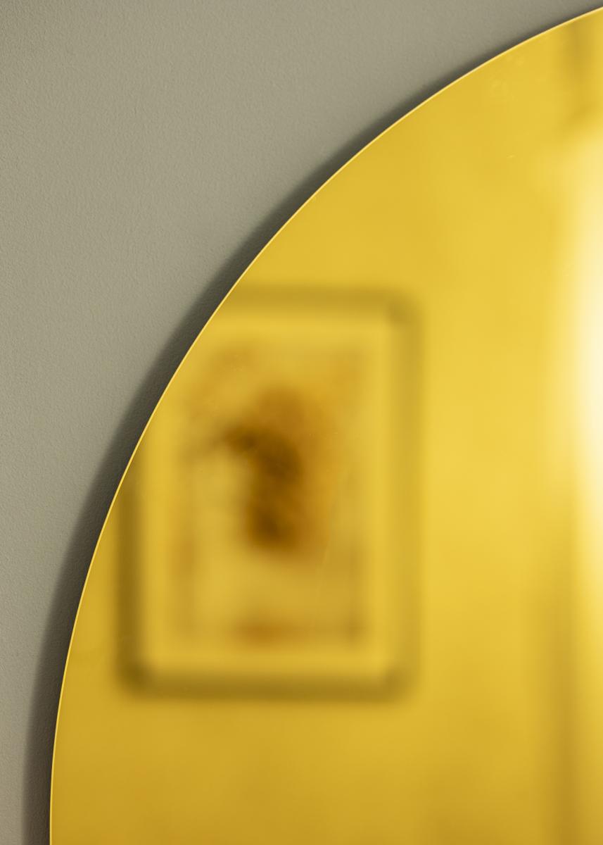 KAILA Spiegel Rich Yellow 80 cm Ø