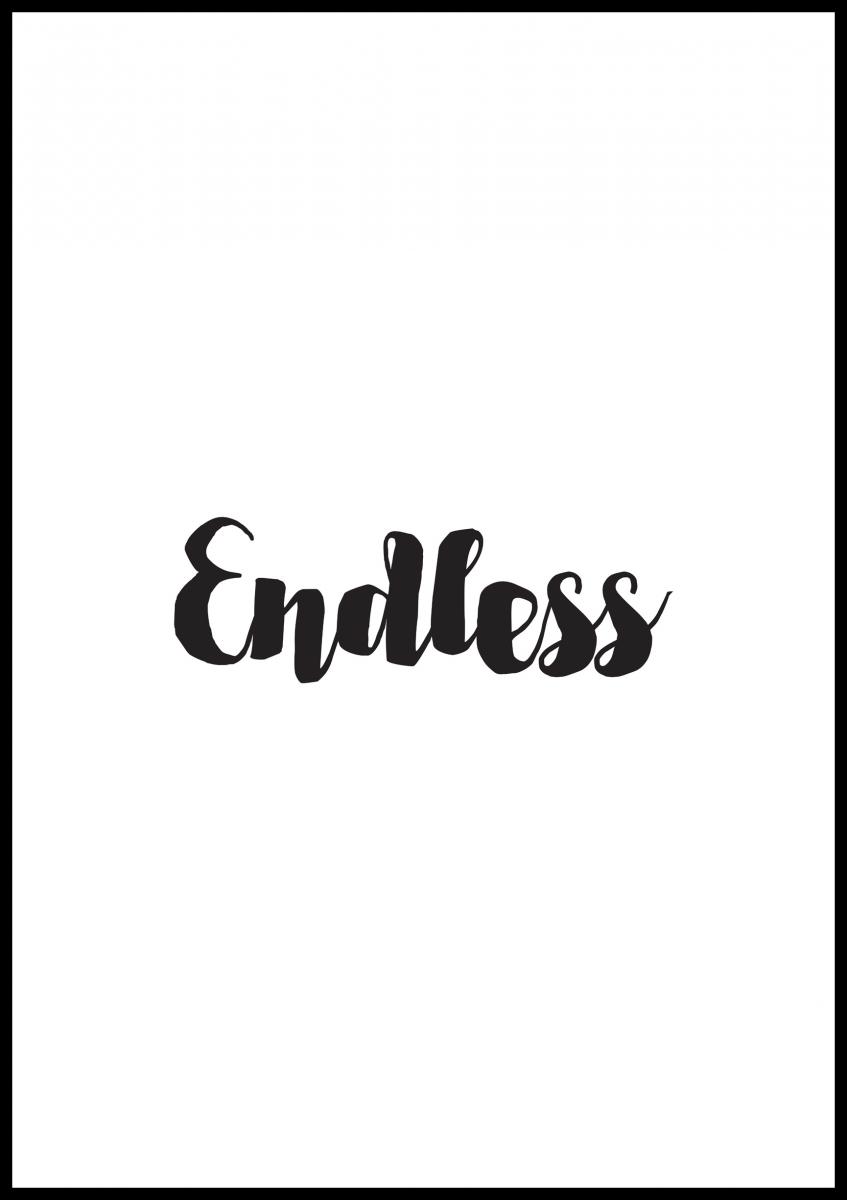 Bildverkstad Endless Poster