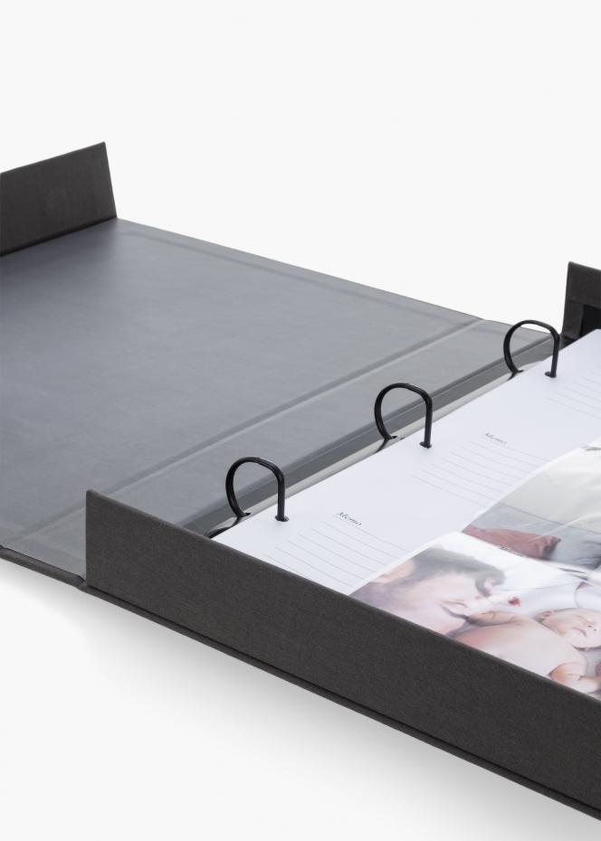 KAILA KAILA MEMORIES Black XL - Coffee Table Photo Album - 60 Foto's van 11x15 cm