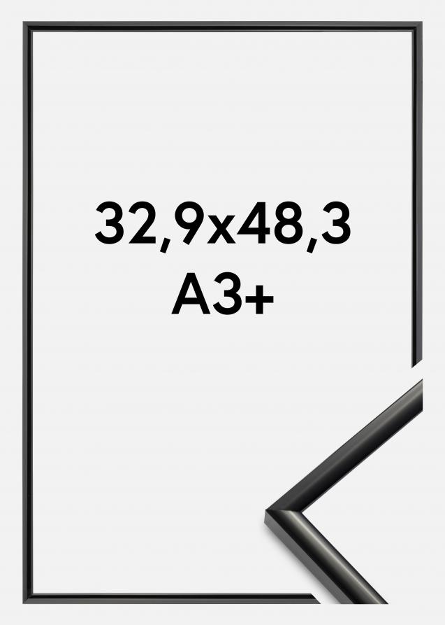 Walther Fotolijst New Lifestyle Acrylglas Zwart 32,9x48,3 cm (A3+)