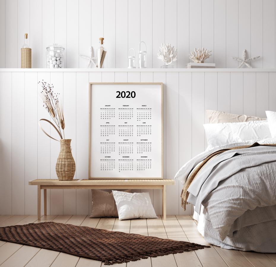 Bildverkstad Calendar 2020 - black