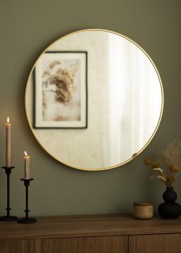 KAILA KAILA Round Mirror - Edge Gold 70 cm 