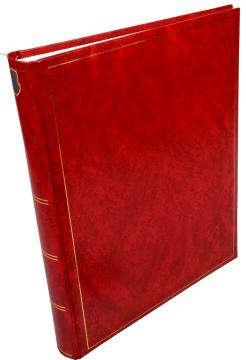 Henzo Henzo Basic Line Fotoalbum Rood - 30x36 cm (80 Witte zijden / 40 bladen)