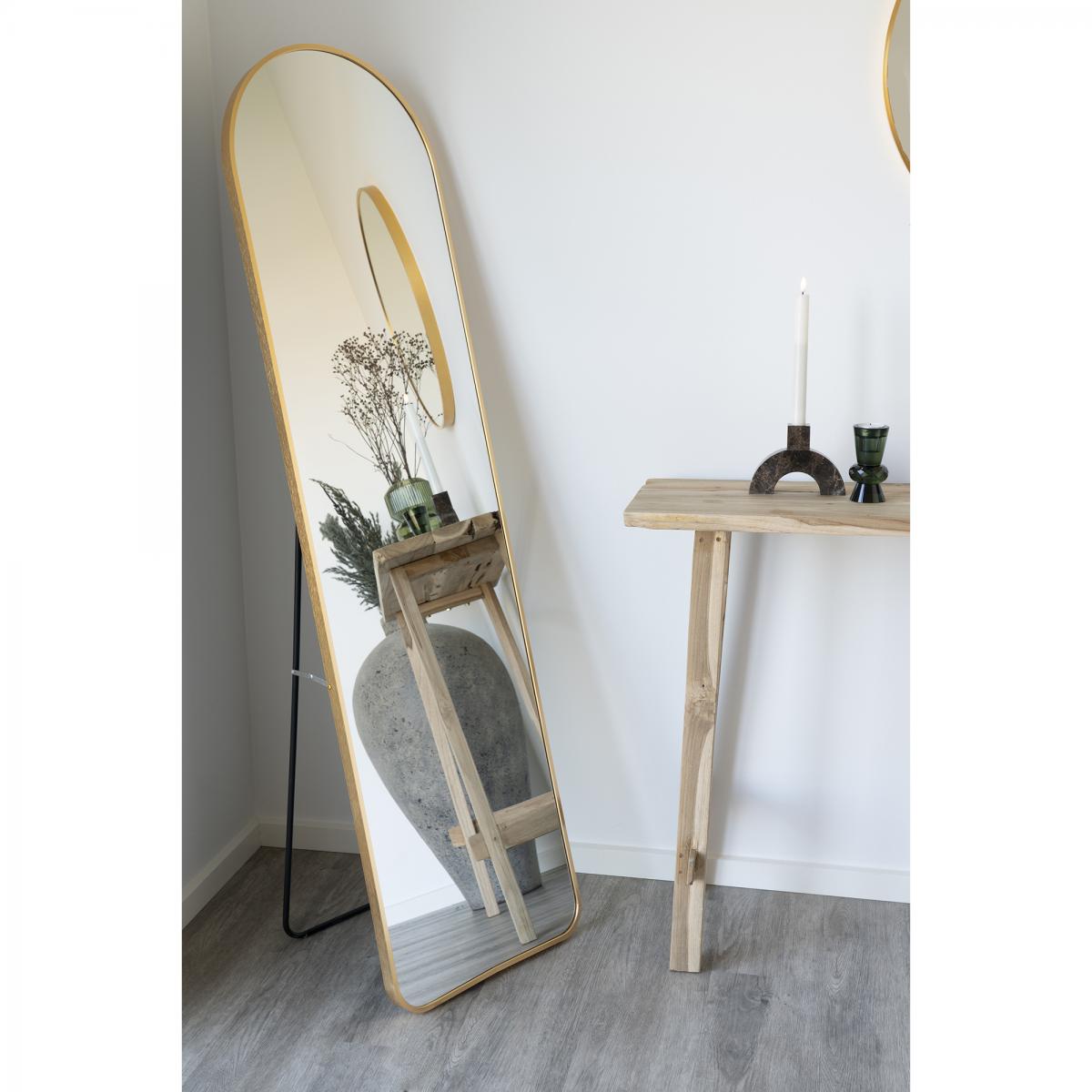 House Nordic Spiegel Madrid Messing 40x150 cm