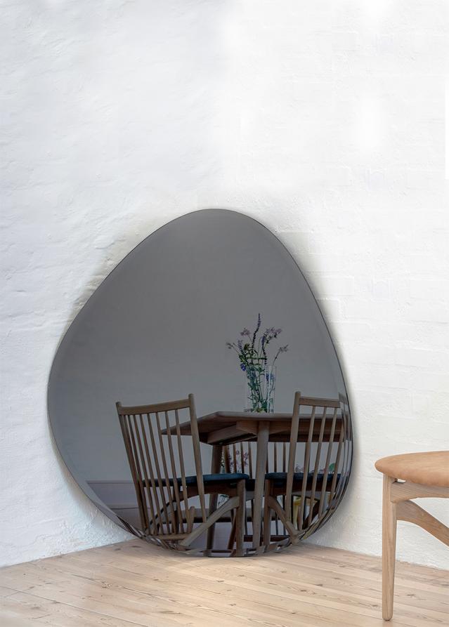 Incado Spiegel Shape Big Warm Grey 95x110 cm