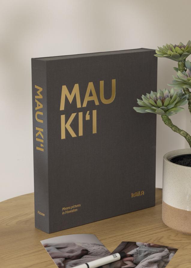 KAILA KAILA MAU KI'I - Coffee Table Photo Album (60 Zwarte zijden)