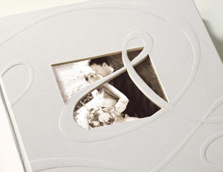 Walther Ti Amo Album - 28x30,5 cm (60 Witte zijden / 30 bladen)