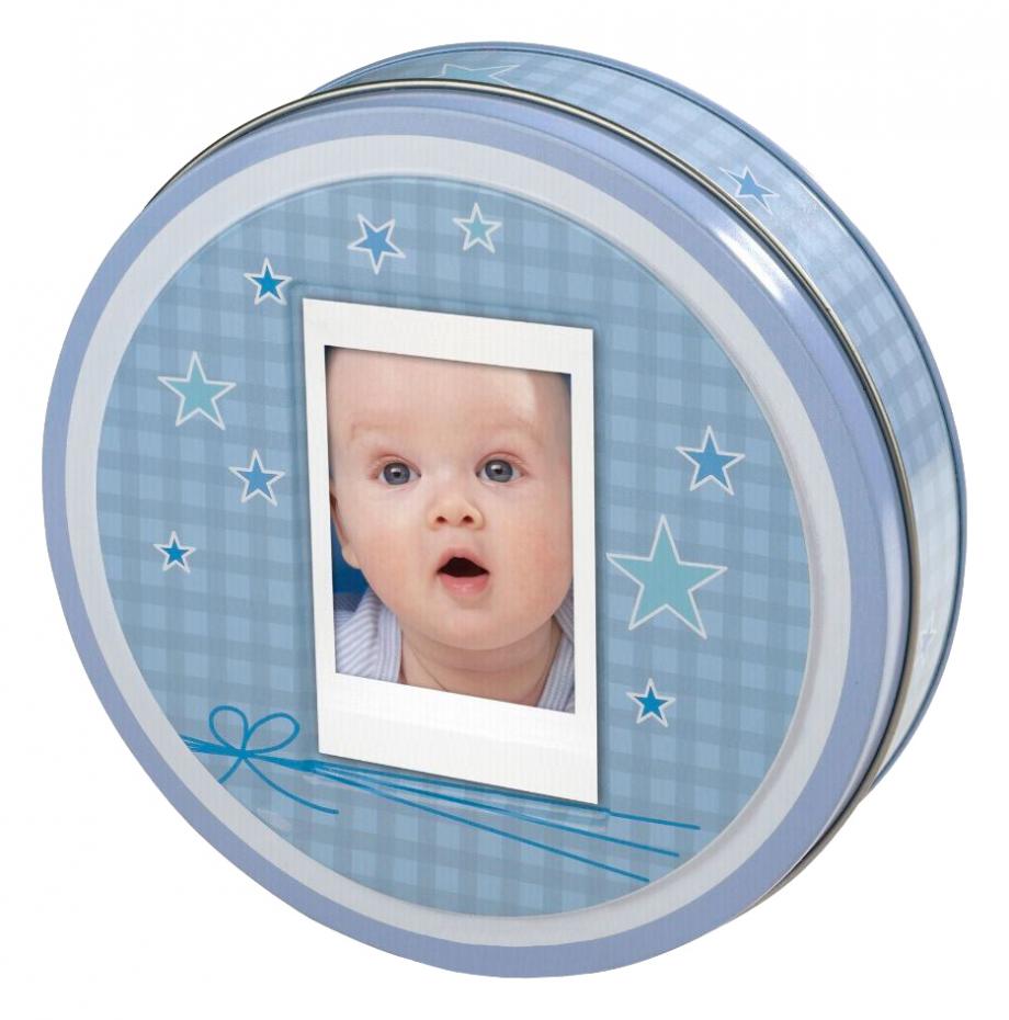Difox Instax Mini Babykit met klei Blauw