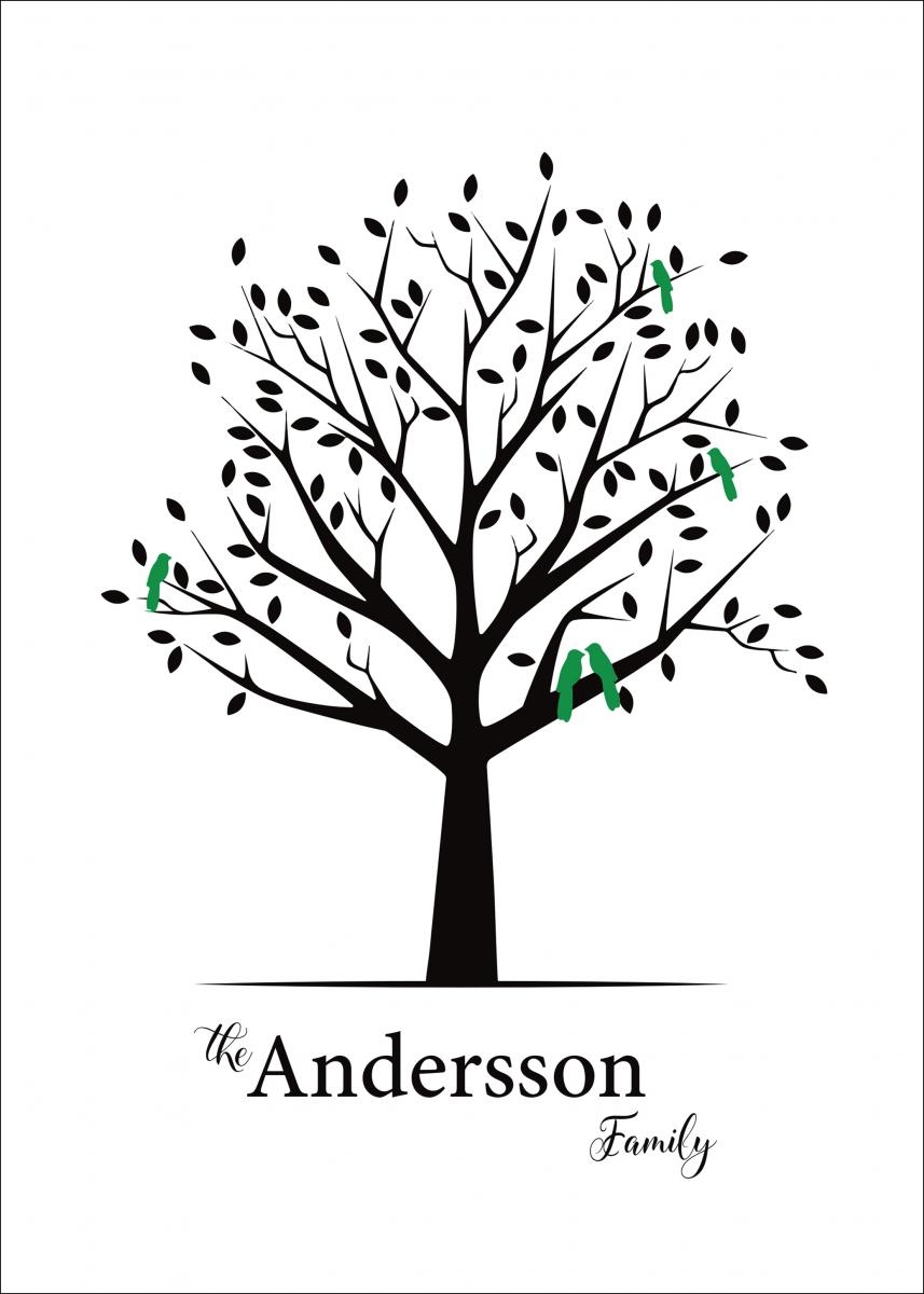 Personlig poster Family Tree II