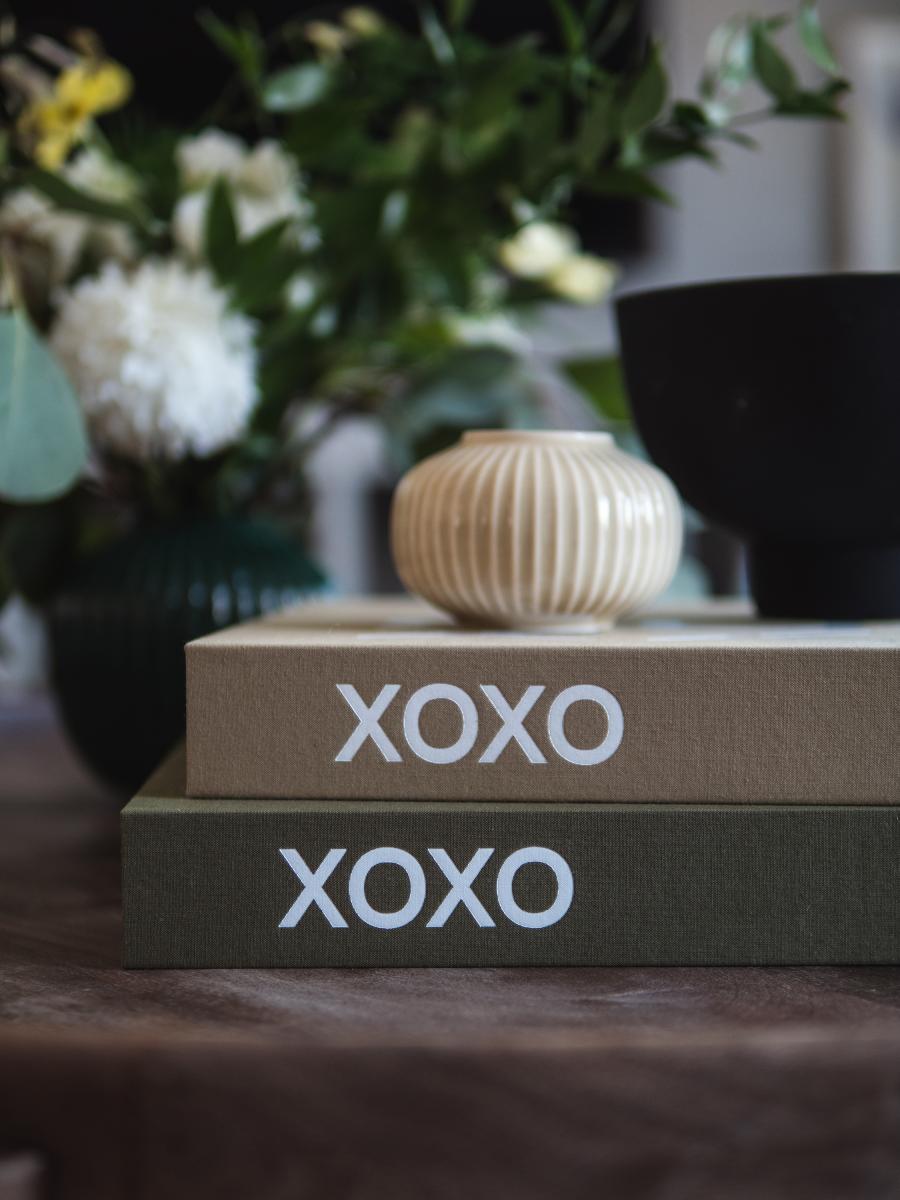 KAILA KAILA XOXO Olive - Coffee Table Photo Album (60 Zwarte zijden)