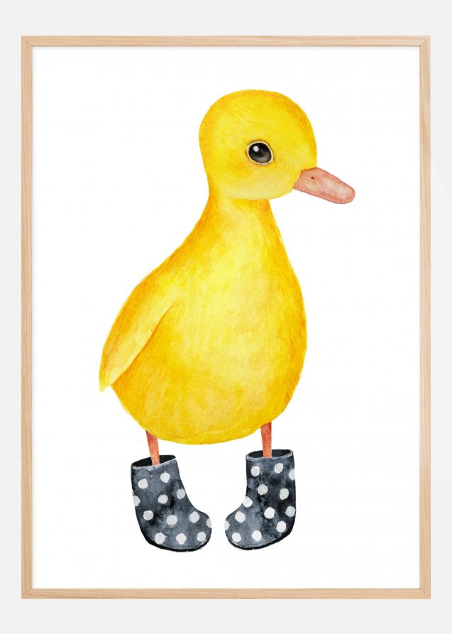 Bildverkstad Duck in shoes Poster