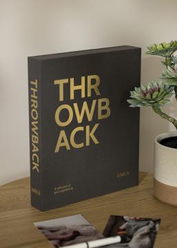 KAILA KAILA THROWBACK Black - Coffee Table Photo Album (60 Zwarte zijden)