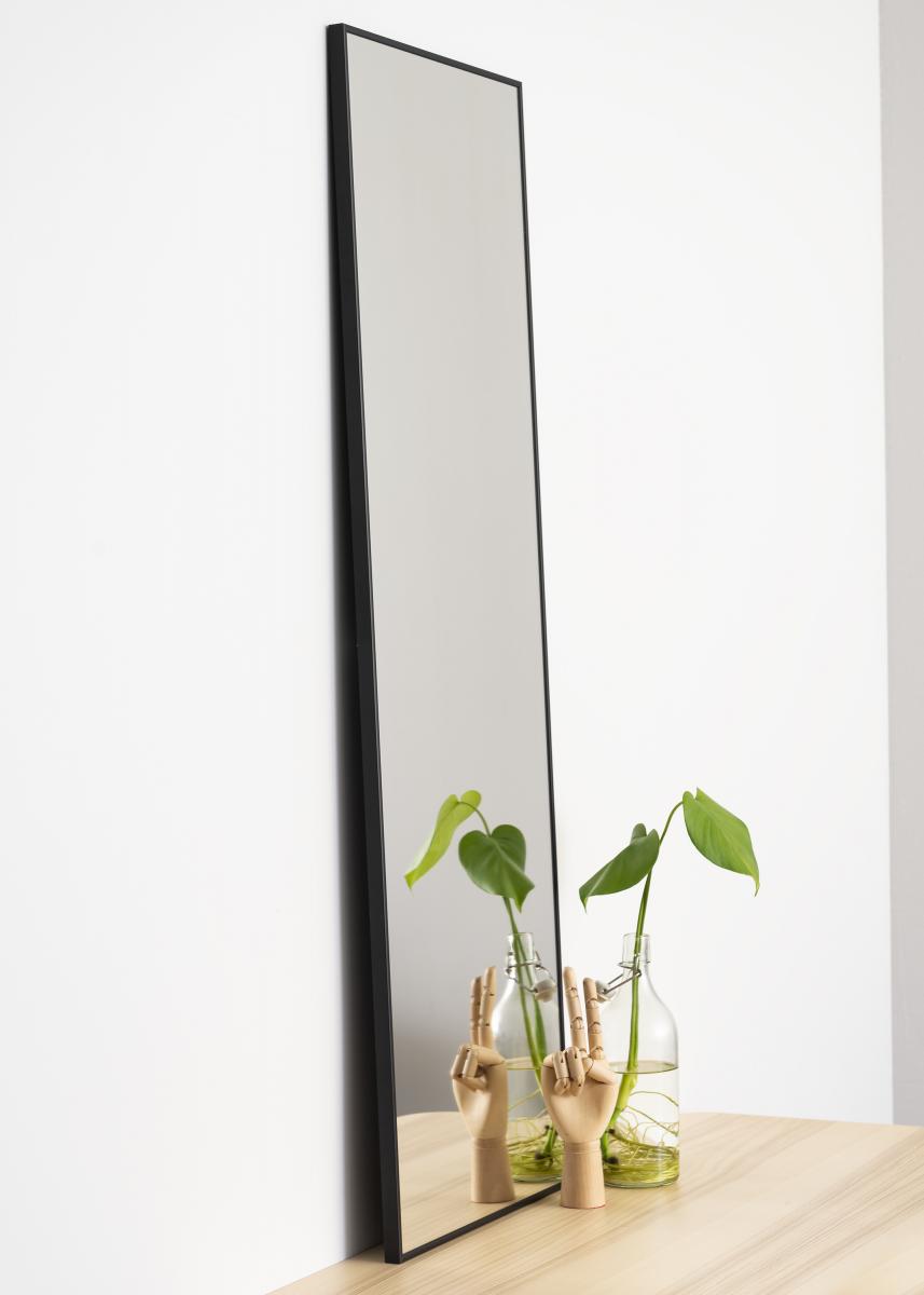 Estancia Spiegel Narrow Zwart 40x120 cm
