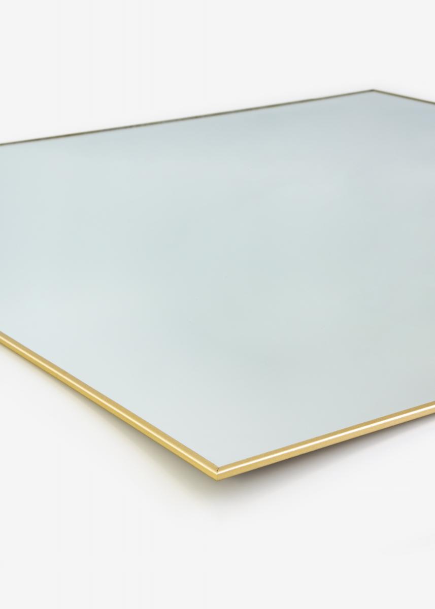 KAILA KAILA Square Mirror - Thin Brass 40x40 cm