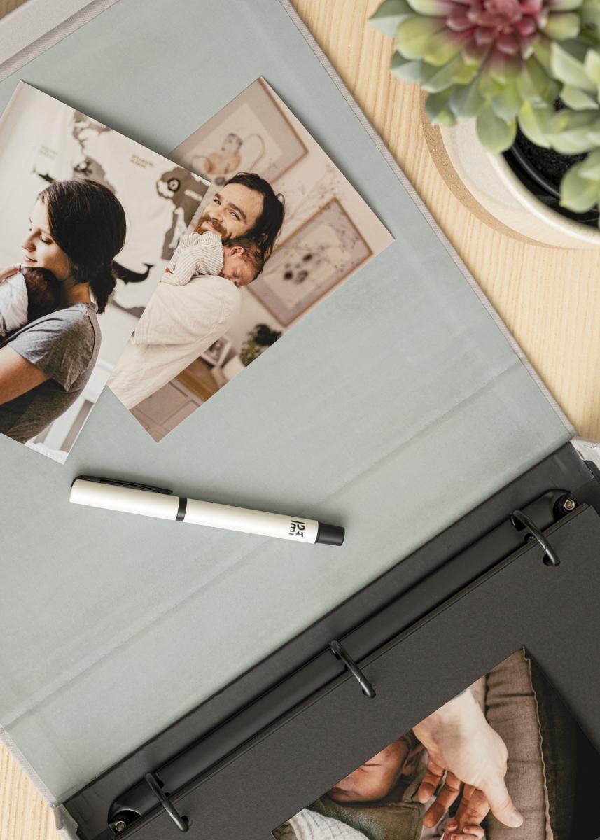 KAILA KAILA THROWBACK Grey - Coffee Table Photo Album (60 Zwarte zijden)