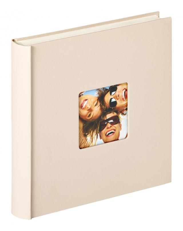 Walther Fun Album Zand - 30x30 cm (100 Witte zijden / 50 bladen)