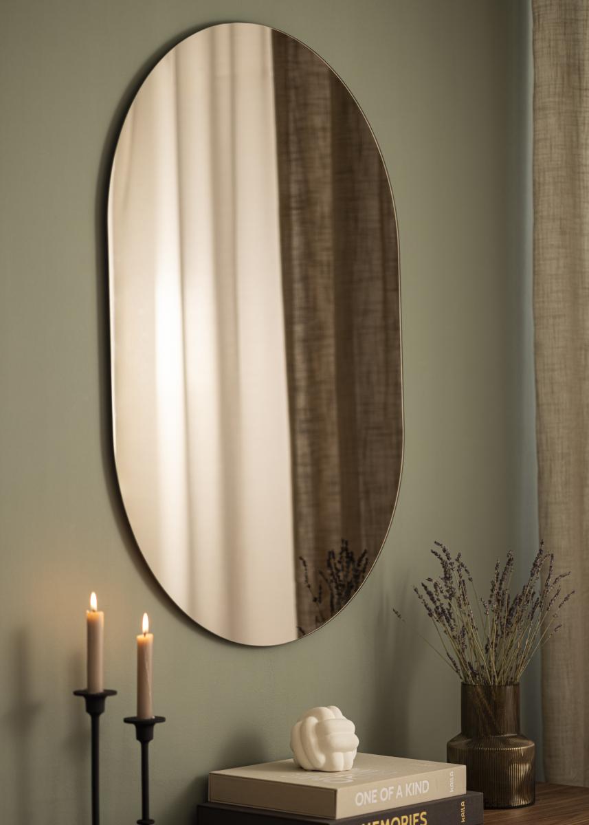 KAILA KAILA Spiegel Oval Dark Bronze 70x100 cm