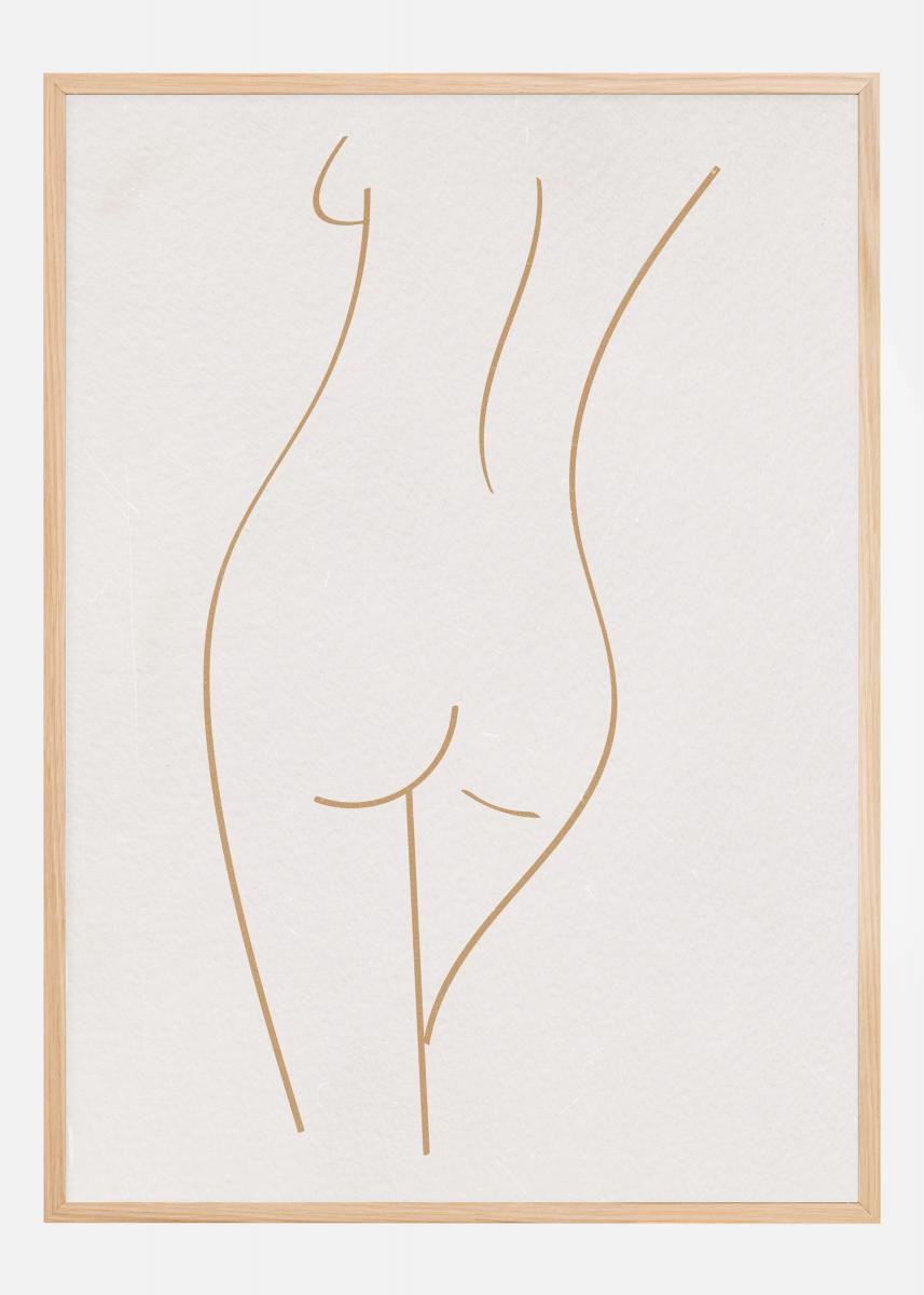 Bildverkstad Body Lines III Poster