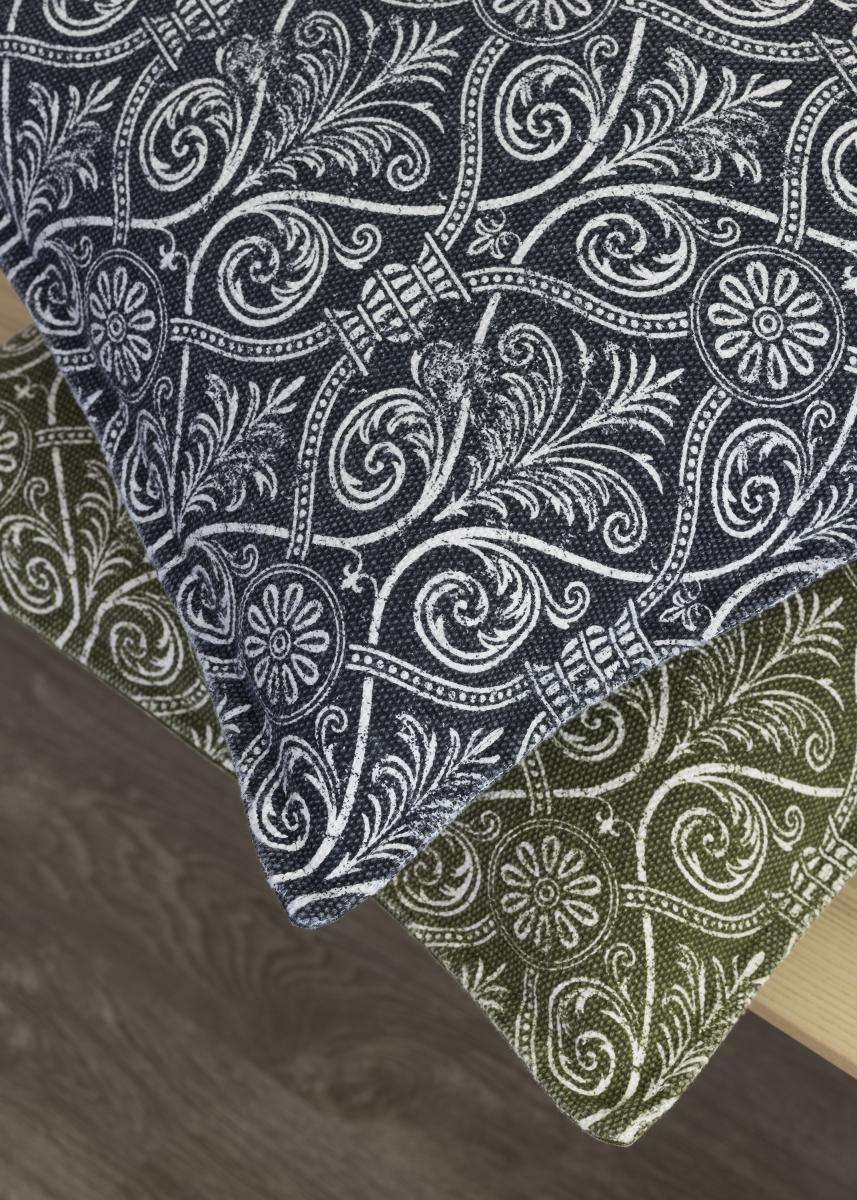 Redlunds Bergamo Kussenhoes Groen 45x45 cm