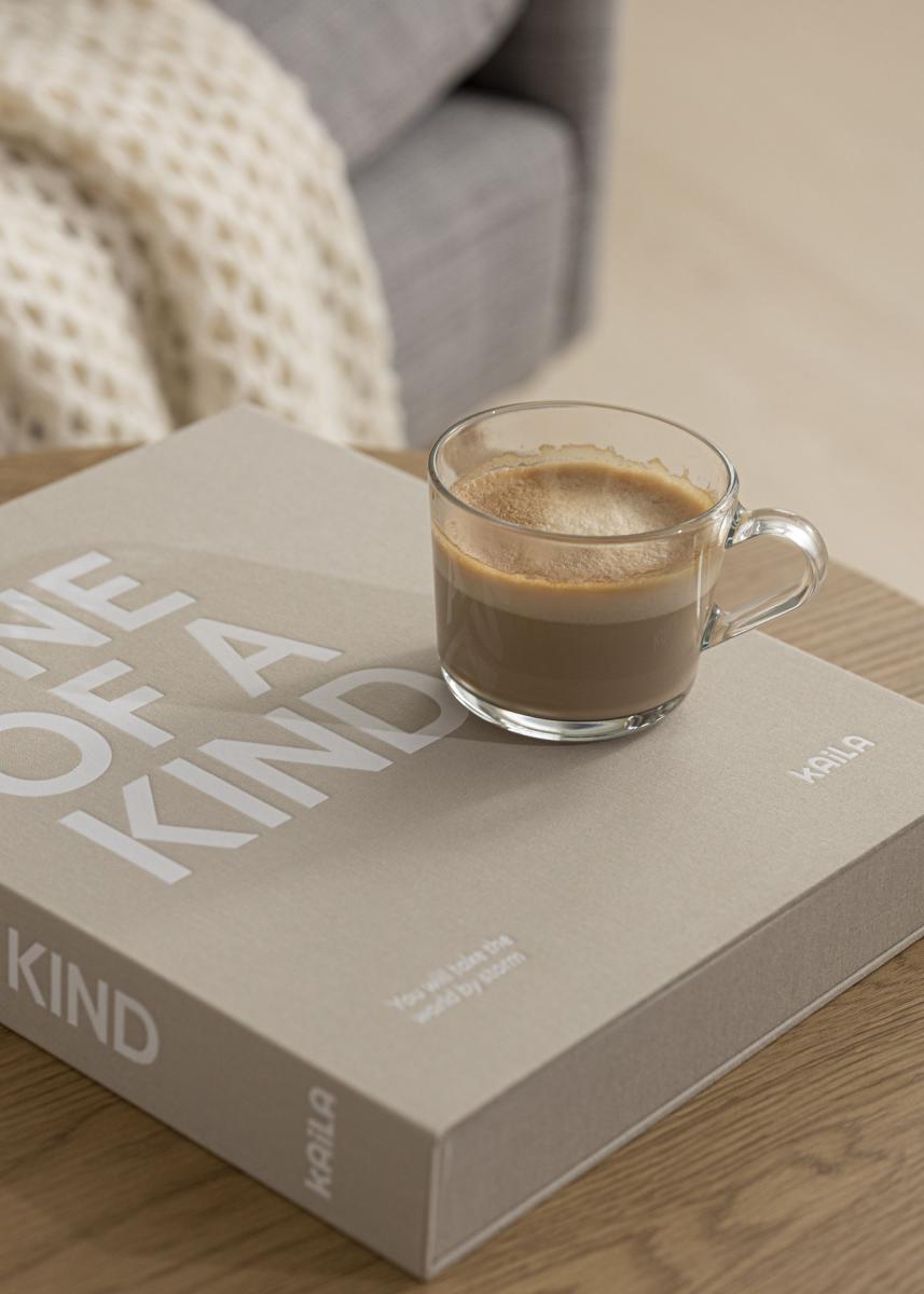 KAILA KAILA ONE OF A KIND Grey - Coffee Table Photo Album (60 Zwarte zijden)