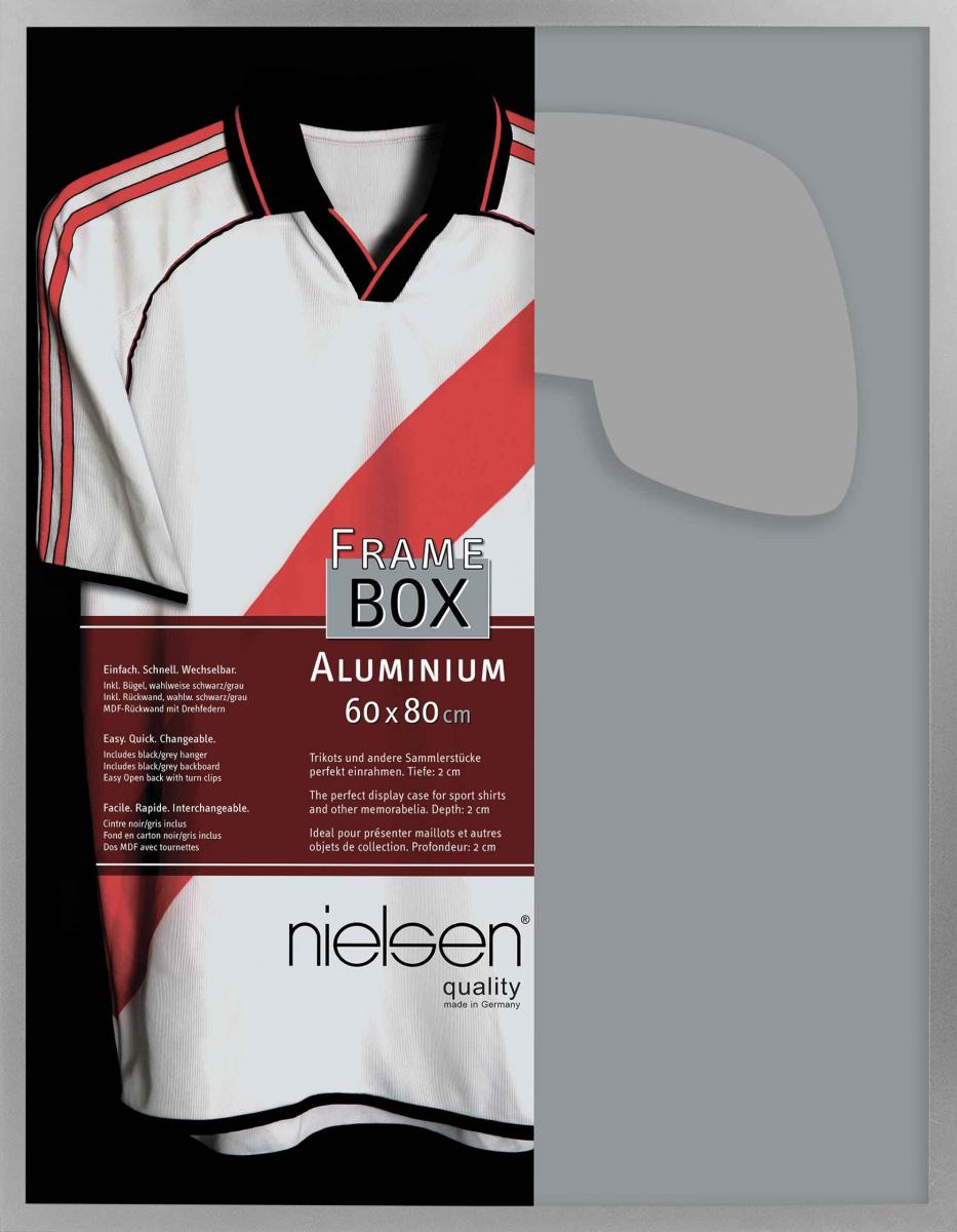 Konstlist - Nielsen Fotolijst Nielsen Box II Zilver 60x80 cm