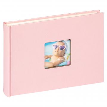 Walther Fun Babyalbum Roze - 22x16 cm (40 Witte zijden/20 bladen)